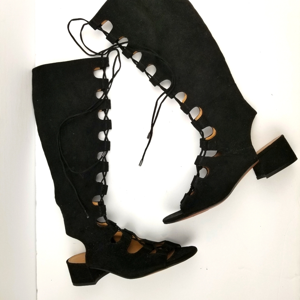 Franco Sarto Lace Sandals